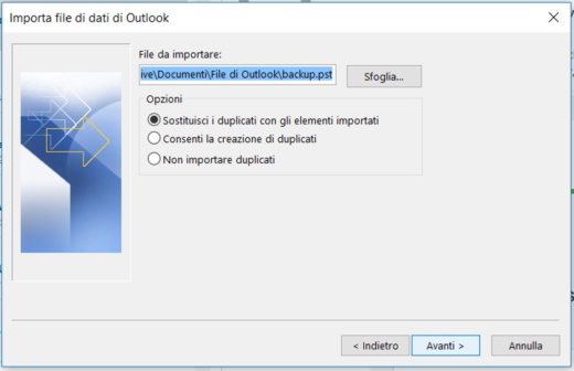 How to import a PST file into Outlook