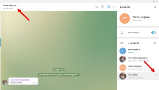 Cómo eliminar un contacto de Telegram