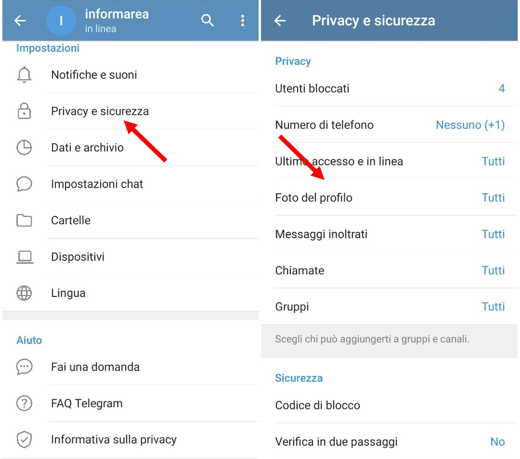 Comment supprimer un contact de Telegram