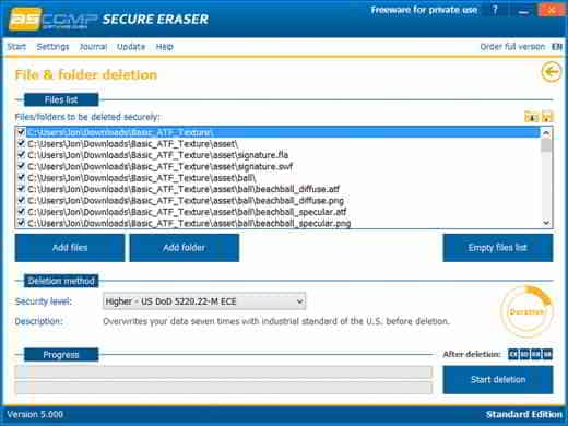 Programas para eliminar archivos de forma permanente