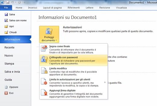 Cómo proteger un documento de Word