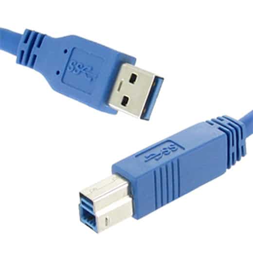 The different types of USB 3.0 connectors