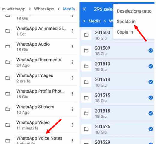 How to save WhatsApp audio on phone and computer
