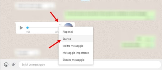 Comment enregistrer l'audio WhatsApp sur téléphone et ordinateur