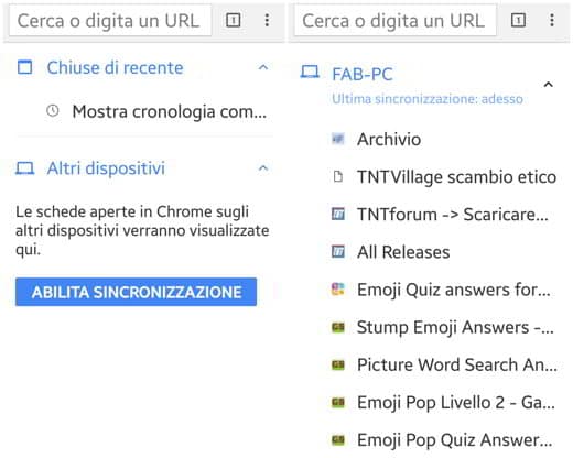 Cómo leer sitios abiertos en una PC en un teléfono inteligente