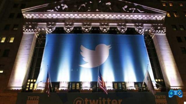 Twitter boom a few hours after listing on the NYSE