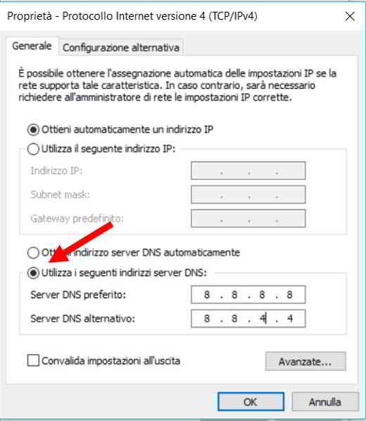 How to use Google DNS