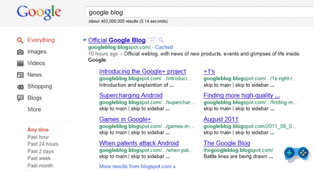 How to use Google sitelinks to highlight our site