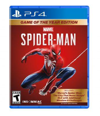 Purchase the game Marvel's Spider-Man: Game of the Year Edition for PlayStation 4