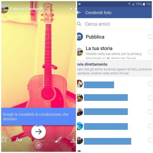 Cómo crear historias de Facebook