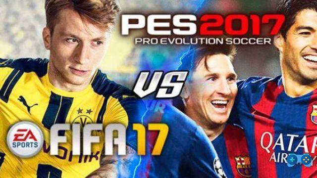 Fifa 17 vs Pes 2017 especial