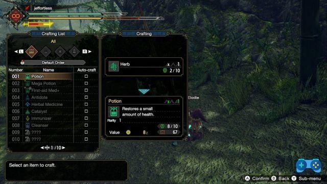 Monster Hunter Rise - Guide: How to craft and self-create items