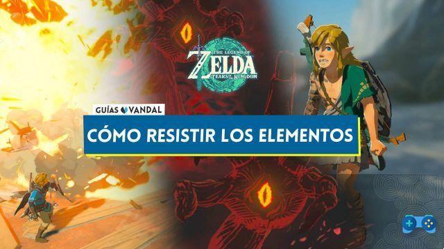 Resistiendo a los elementos en Zelda: Breath of the Wild y Tears of the Kingdom