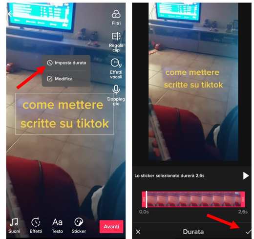 Comment mettre l'écriture sur TikTok