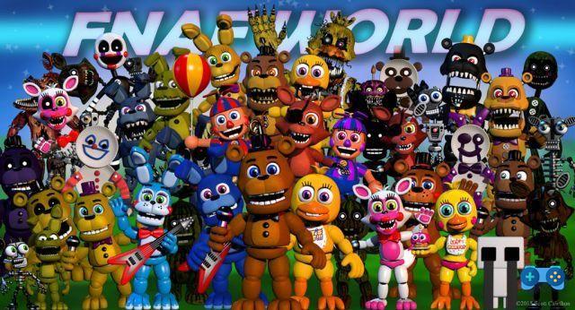 FNAF World, the new RPG from the creator of Five Nights at Freddy's