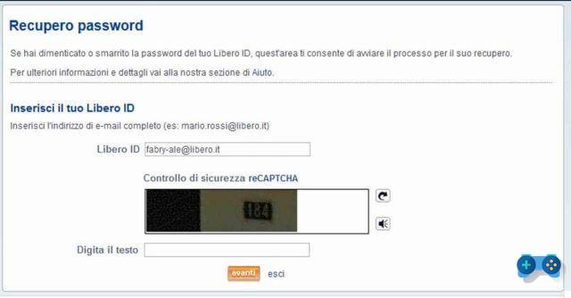 Cómo restaurar el acceso al correo electrónico Libero