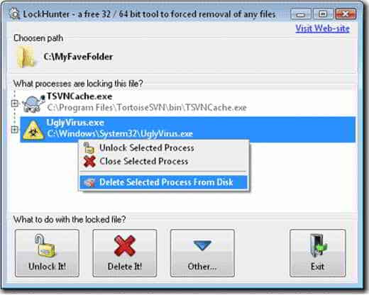 Programs to delete undeletable files