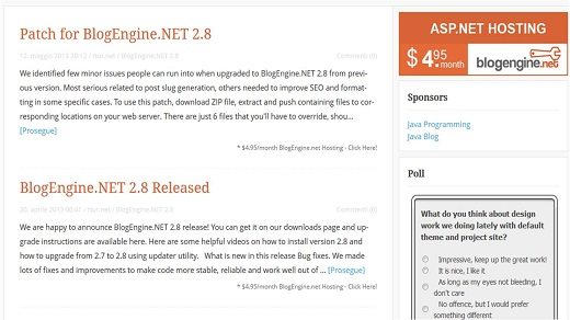 BlogEngine.NET 2.8 - Nuevos errores corregidos y pequeñas mejoras