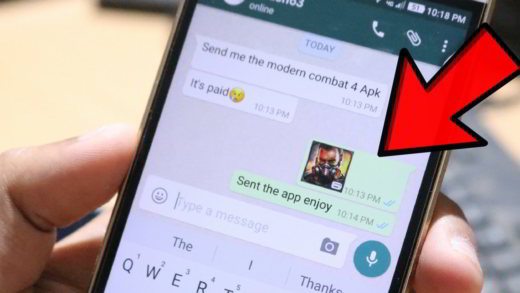 WhatsApp does not download photos: download failed