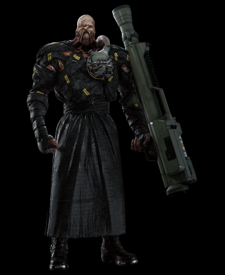 The character Nemesis from Resident Evil