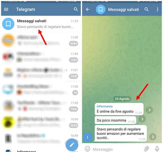 Comment voir les chats archivés sur Telegram