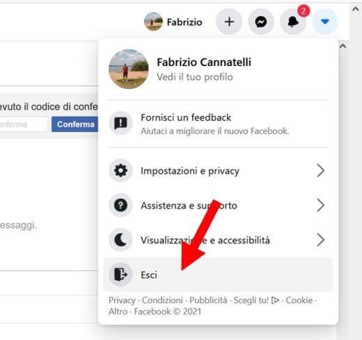 How to log out of Facebook on your mobile