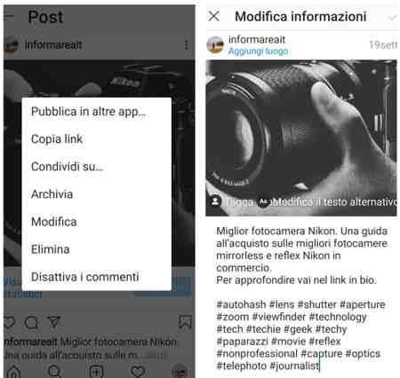 How to delete a tag on Instagram
