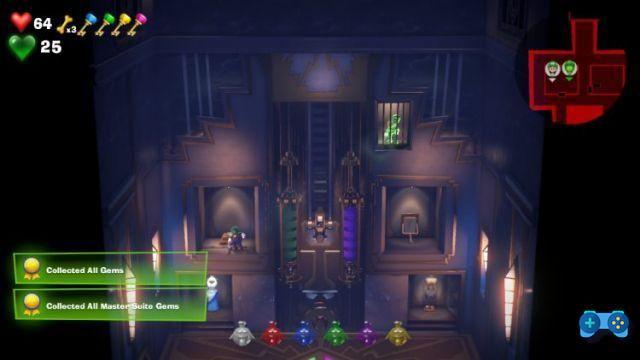 Luigi's Mansion 3 - Guide: où trouver tous les joyaux de l'étage 15