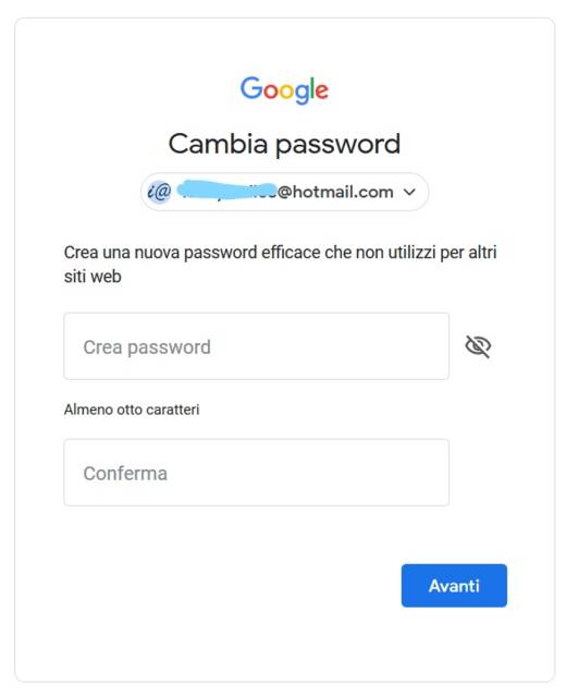 How to recover Google account password