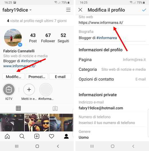 Cómo deslizar hacia arriba las historias de instagram