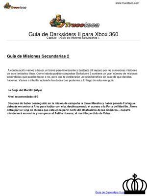 Darksiders 2 : Guides, manuels, instructions, trucs et astuces