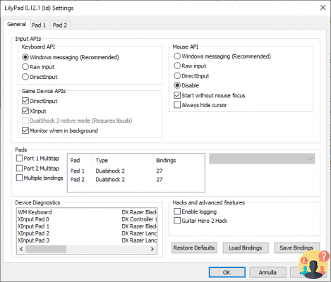 como configurar pcsx2