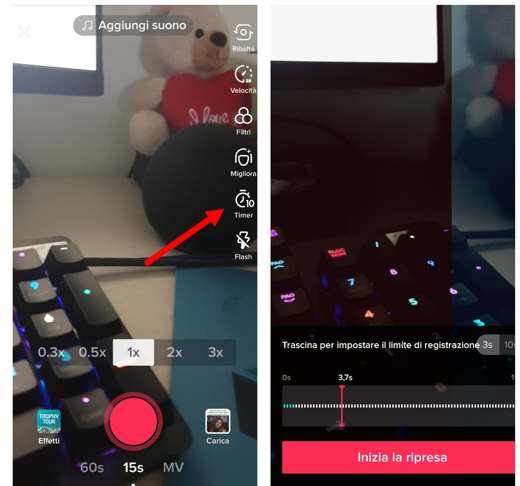 How to make TikTok video change look