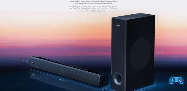 Creative Stage V2, here is the new Creative soundbar for Home Cinema