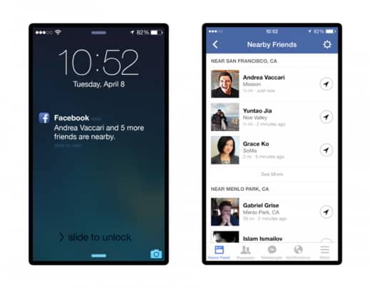 Facebook: The new Nearby Friend feature will notify us of nearby Friends
