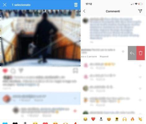 Comment supprimer les commentaires Instagram