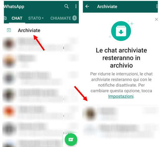 Cómo ver los chats almacenados en WhatsApp