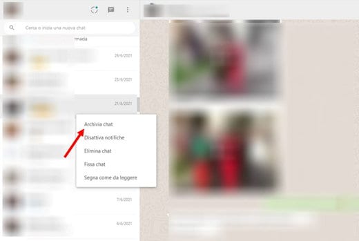 How to see chats stored on WhatsApp