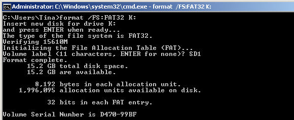 Comment formater un disque dur externe