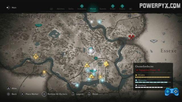 ASSASSIN'S CREED VALHALLA - LOCALIZAÇÃO TODOS TESOUROS DOS MAPAS