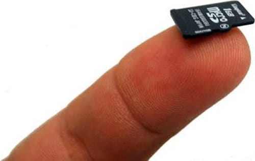 MicroSD cards: models, classes and capacities