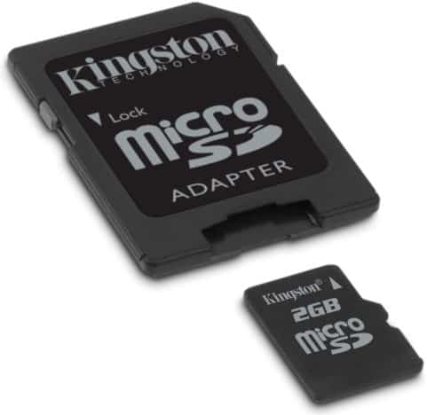 MicroSD cards: models, classes and capacities