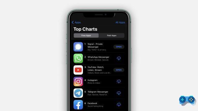 Signal becomes the most downloaded app thanks to WhatsApp