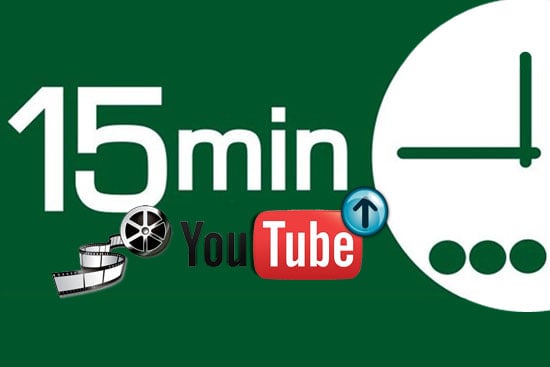 How to upload videos longer than 15 minutes to Youtube