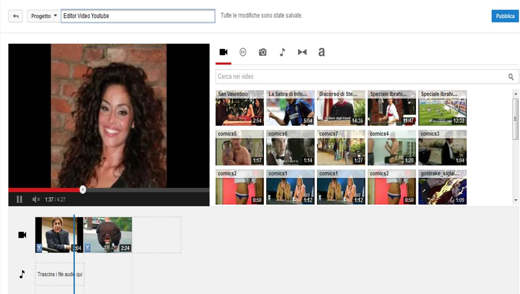 Realiza montajes de video con el editor de videos de YouTube