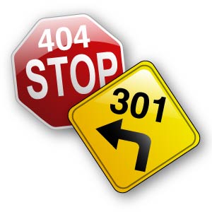 Manejo de errores y redirecciones 301