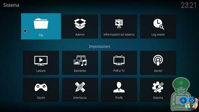 Complemento Element Kodi: guia all'installation