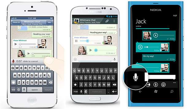 WhatsApp is renewed and introduces voice messages