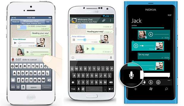 WhatsApp se renueva e introduce mensajes de voz