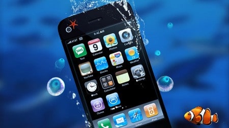 How to recover an iPhone that has fallen into water?
